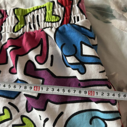 Keith Haring colorful bermuda shorts size L like new