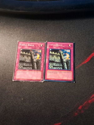 2 κάρτες castle walls Yu-Gi-Oh