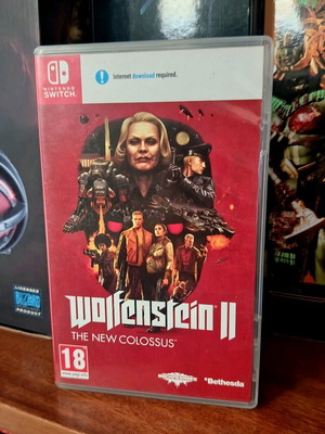 Wolfenstein II The New Colossus Nintendo Switch like new, English version