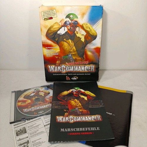 Warcommander War Commander PC game used, complete in good condition
