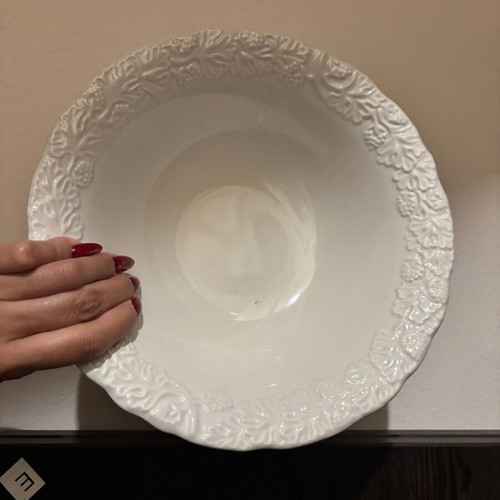 Ceramic platter Clara used