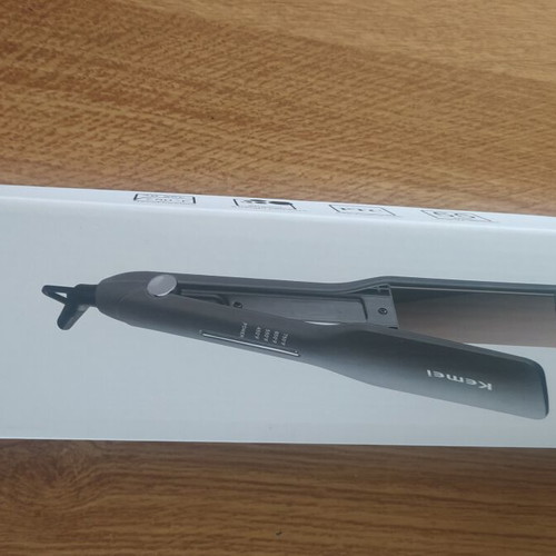 Kemei Hair Straightener with Ceramic Plates new