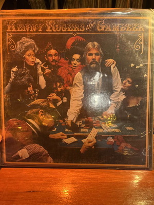 Kenny Rogers The Gambler LP used, classic 1978 country album