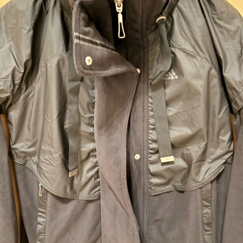 Adidas Running Jacket with Climawarm Technology like new, black