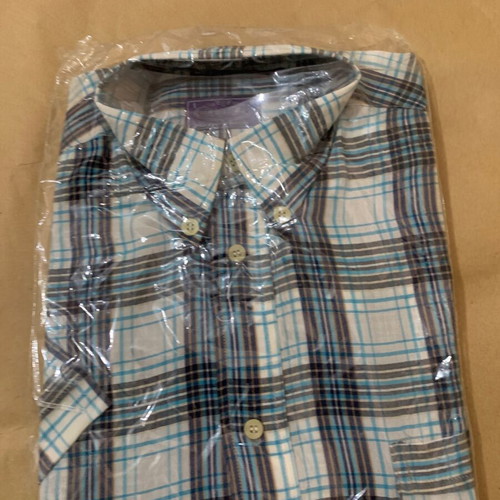 Men's short sleeve shirt S multicolored new