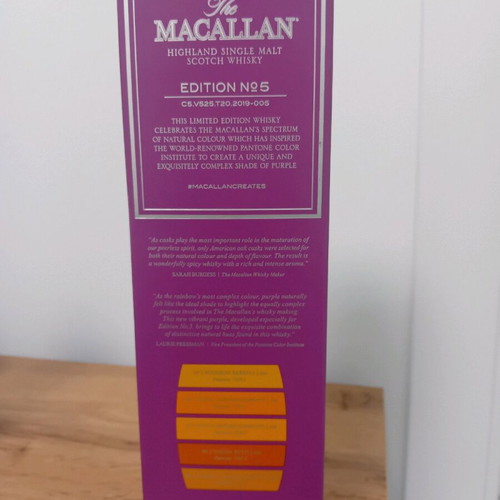 Macallan Edition No. 5 bottle new