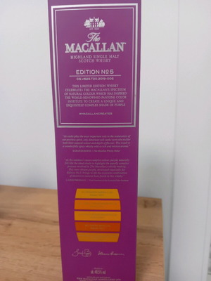 Macallan Edition No. 5 bottle new