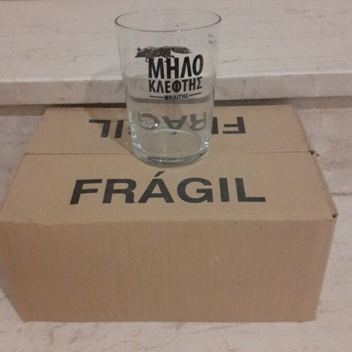 Set of 6 Milokleftis Crisal Glasses new, 400ml