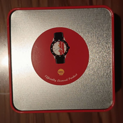 Collectible metal Shell box new for 90 years in Greece