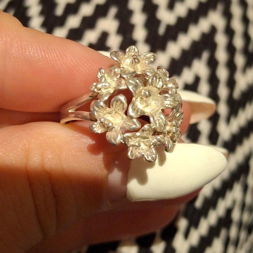 Silver 925 ring small size 5.5-6 new