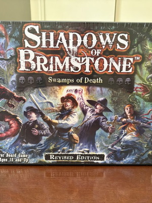 Shadows of Brimstone Swamps of Death board game new