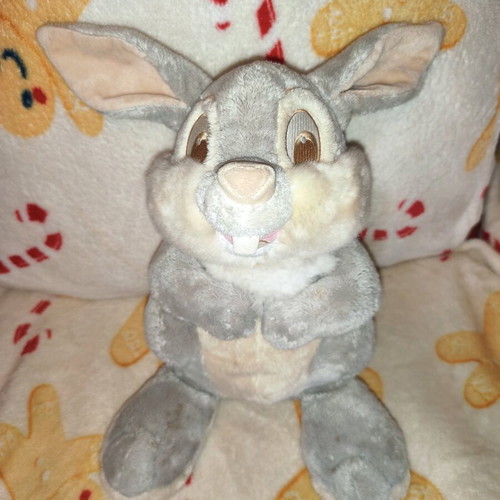 Thumber plush rabbit from Disney Store like new