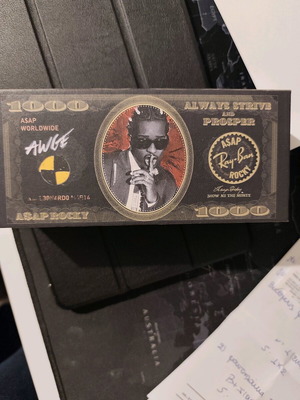 Ray Ban A$ap Rocky collectible glasses case new