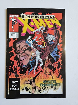 Uncanny X-Men #243 Marvel Legends ToyBiz Reprint comic used, English