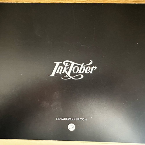 Inktober artbook like new, English