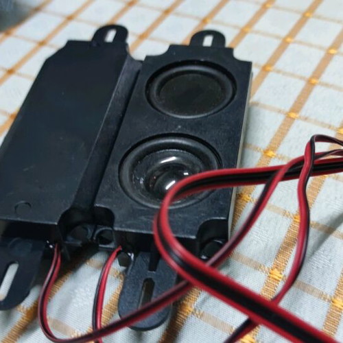 LED TV speakers new, set of 2 pieces