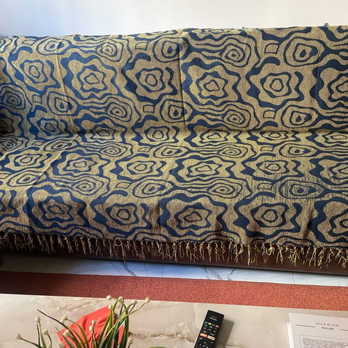 Double face throw like new 2.60x1.70