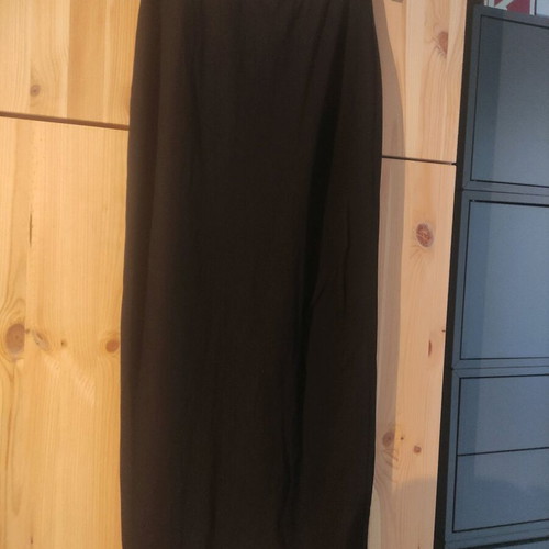 Temu black long skirt new, size L