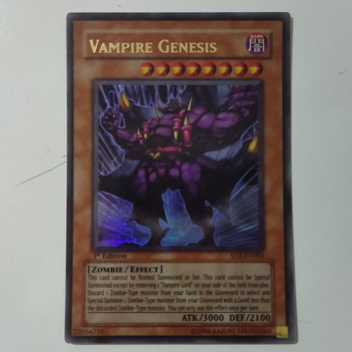 Vampire Genesis like new