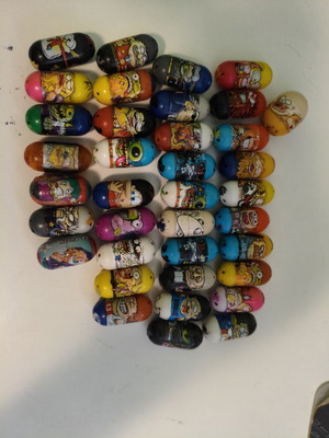 Mighty Beanz collection pack of 38 figures like new