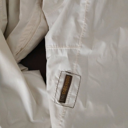 Didriksons unisex jacket white like new, size L
