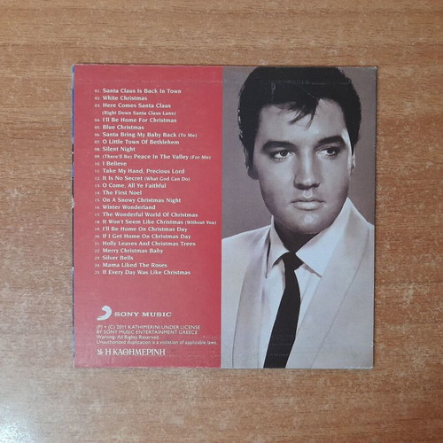 Elvis Presley White Christmas CD