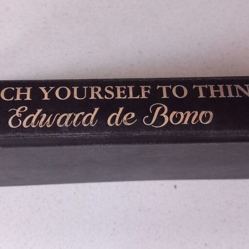 Teach Yourself to Think book used, Edward De Bono, English