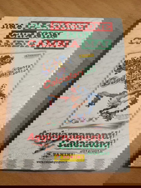 Panini Calciatori 2012-2013 aggiornamenti update πλήρες σφραγισμένο