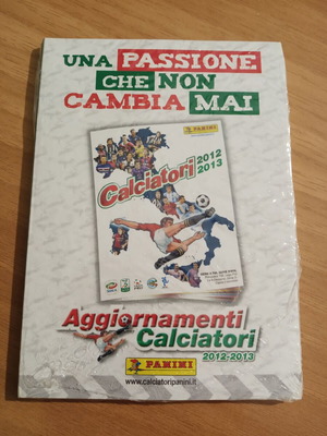 Panini Calciatori 2012-2013 aggiornamenti update πλήρες σφραγισμένο