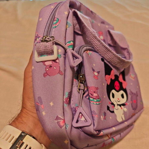 Kuromi bag like new, about 20 cm