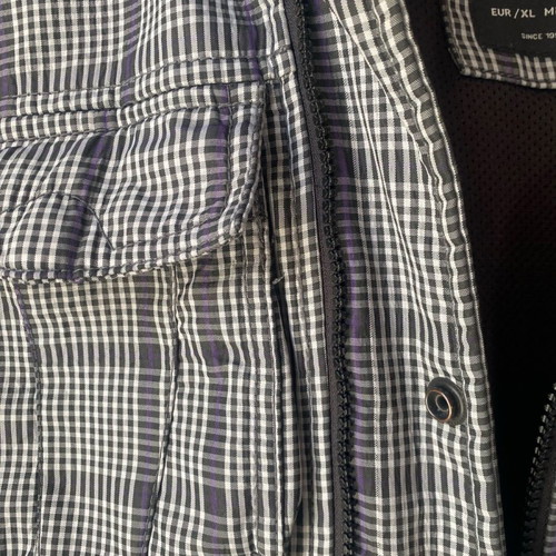 Pull&Bear men's jacket used, windproof, gray and purple, size XL