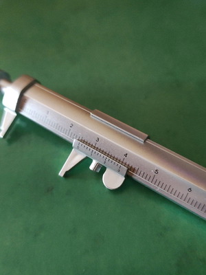 Στυλό Παχύμετρο πολυλειτουργικό 15cm καινούργιο με μελάνι 0,5mm