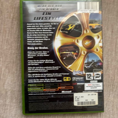 LA Rush Xbox Original used, German complete