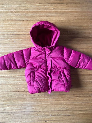 Benetton jacket used fuchsia for baby girl 6-9 months