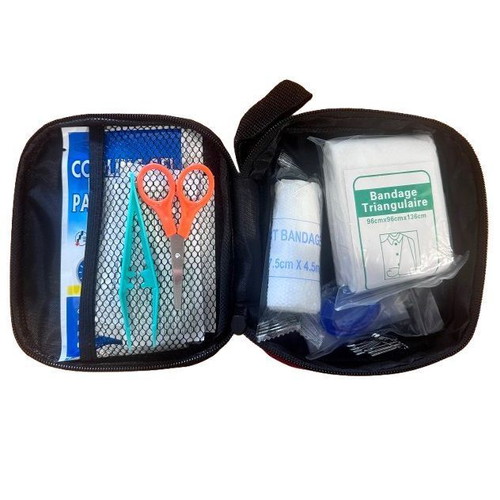 First aid kit new 16x14cm waterproof with zipper