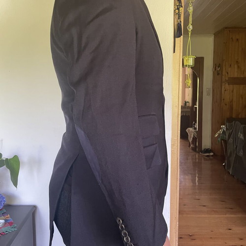 Men's jacket black size XL new