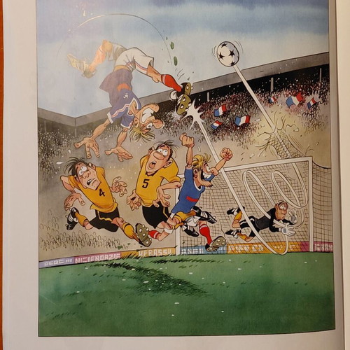 The Champions football comic book by Gürsel