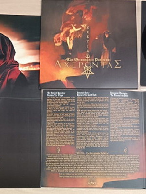 Acherontas Nekyia Gatefold LP new black metal from Athens