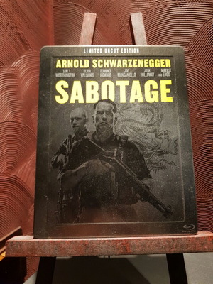 Sabotage Blu-ray Steelbook like new