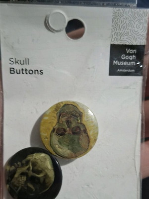 Van Gogh Skull Paintings official pins used, 2 of 3
