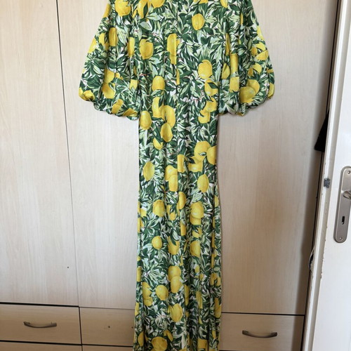 Asos Design Lemon Dress size 36 like new