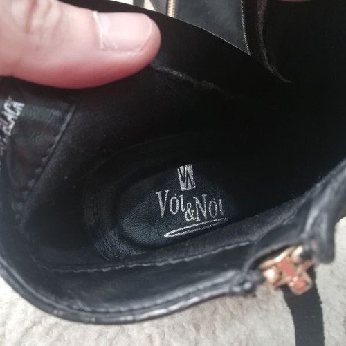 Voi & Noi high-heeled ankle boots used, size 39, black