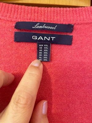 Gant plus size 4XL cardigan in peach color like new