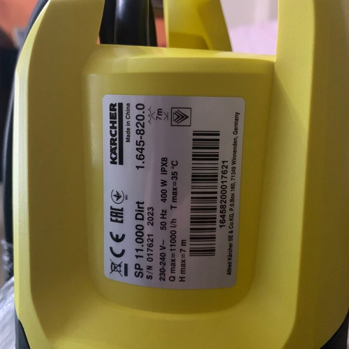 Kaercher Submersible Dirty Water Pump SP 11.000 Dirt new