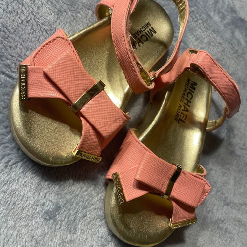 Michael Kors kids sandals like new, size 24, pink