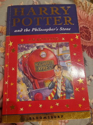 Harry Potter and the Philosopher's Stone book used, English edition