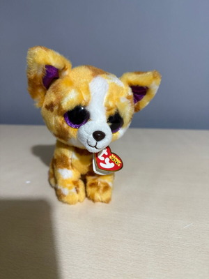 Authentic TY Beanie Boos Chihuahua like new, small size