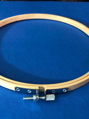 Ξύλινο τελάρο κεντήματος 20cm καινούργιο