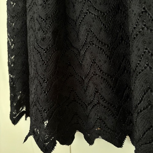 Black lace skirt BO2 new, size S