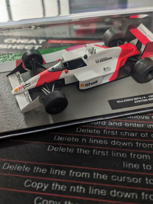 McLaren MP4/4 1988 μοντέλο 1:43 κλίμακα σαν καινούργιο Ayrton Senna